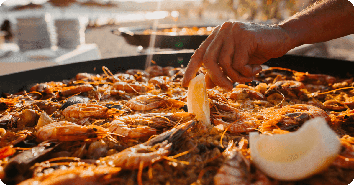 Picture of Spanish national dish paella