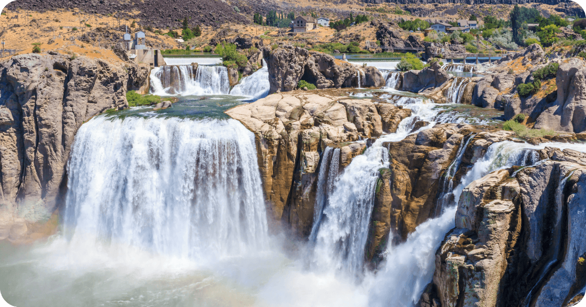 Shoshone Falls in Idaho