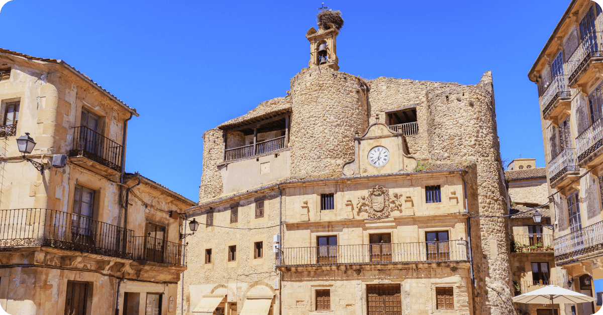 Sepúlveda, Spain — one of the most beautiful day trips from Madrid.