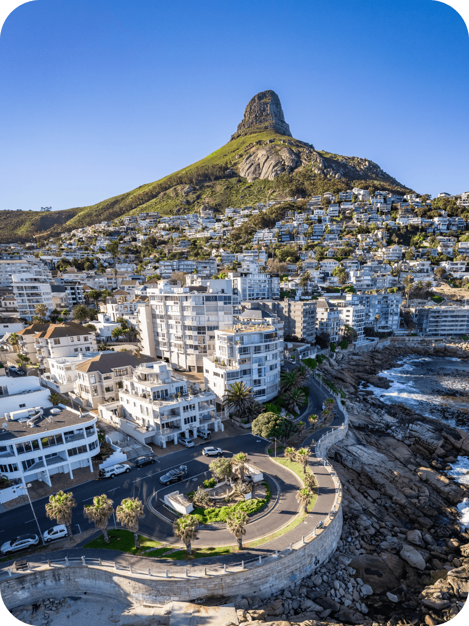 eSIM-Datenpakete für Südafrika.