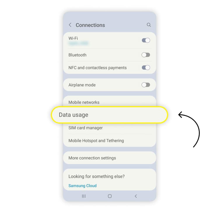check hotspot usage: step 1