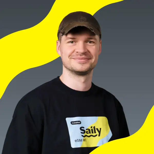 Foto de Vykintas Maknickas, director ejecutivo de Saily.