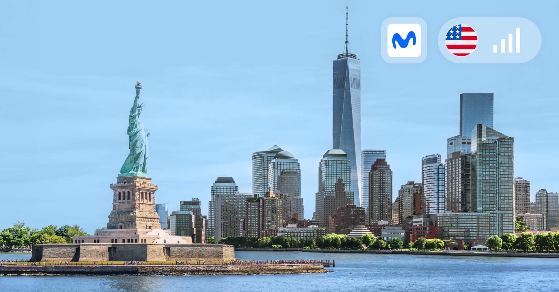 Roaming con Movistar en Estados Unidos (2026): Tarifas, activación y alternativas