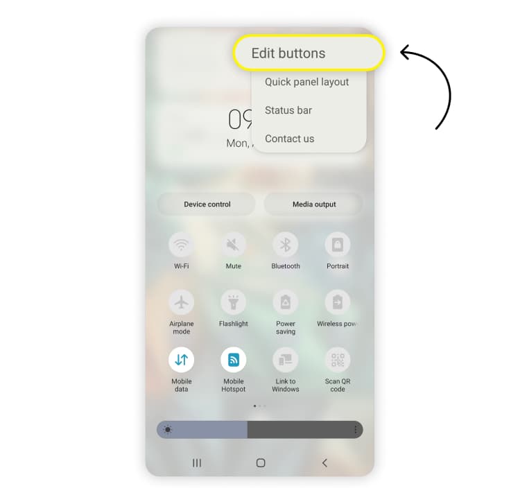add hotspot to quick panel