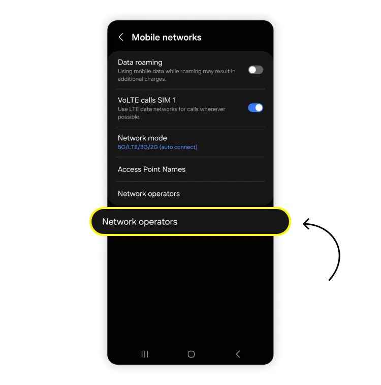 how to check if android is unlocked: step 3