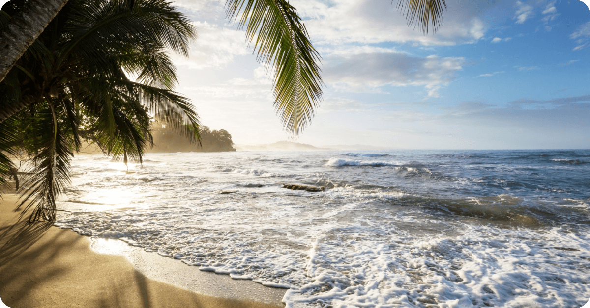 Costa Rica in winter.