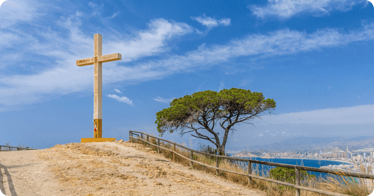 La Cruz de Benidorm.